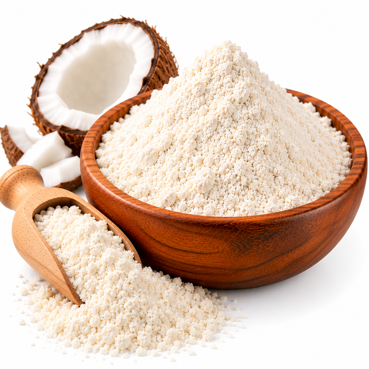 Kisanmade Coconut Flour | Versatile Flour for Baking & Cooking